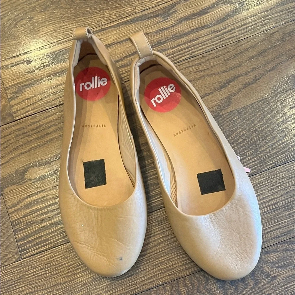 Rollie Ballet 40 Women's Tan Flats